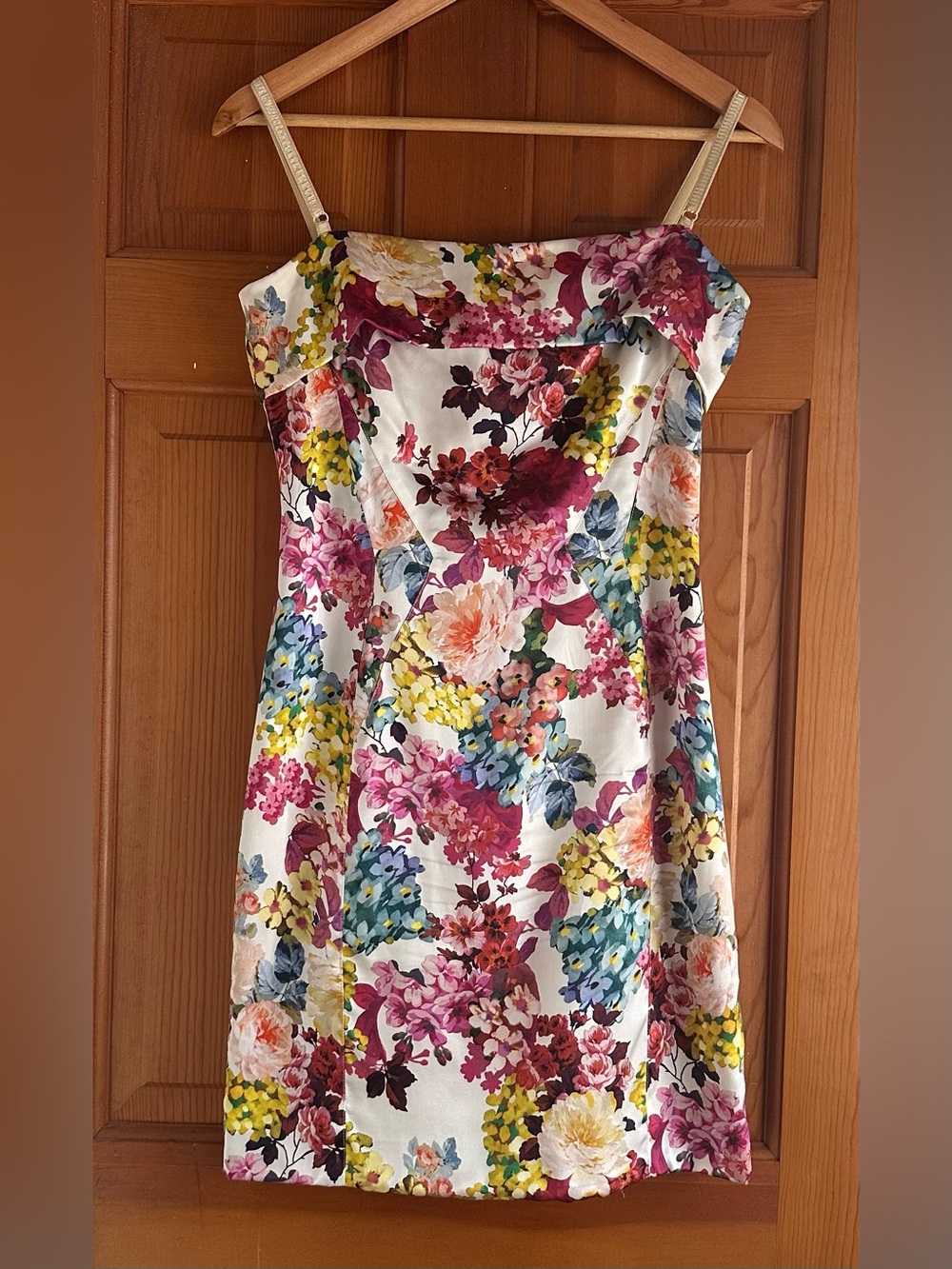 Dolce & Gabbana D&G Silk Bodycon Floral Dress Size 44 - Picture 3 of 14